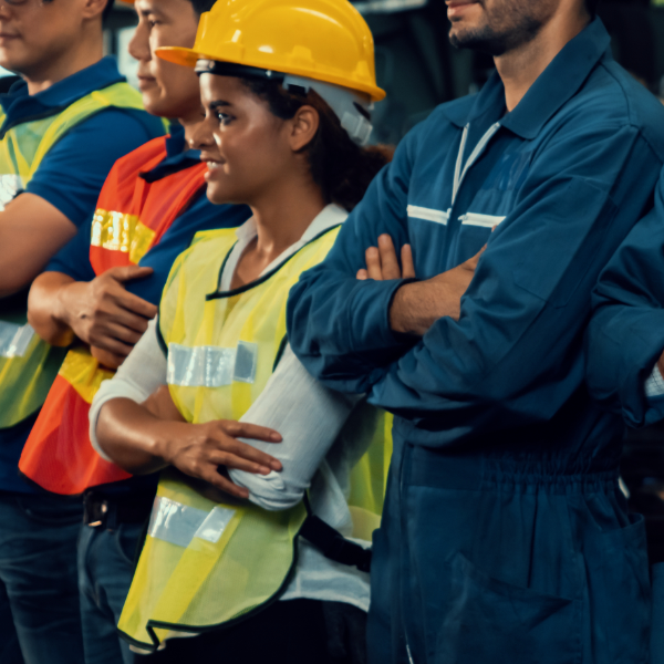 Uniform Laundry Featuring Industrial Workers 600X600